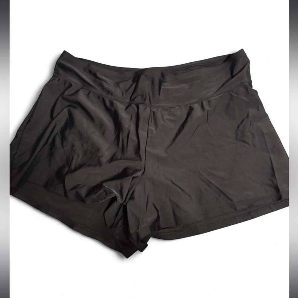 Women's High-Waist Swim Boyshorts from Kona Sol 16W/18W